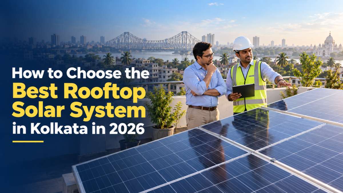 How to Choose the Best Rooftop Solar System in Kolkata in 2026