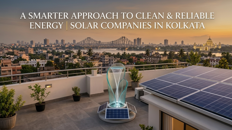 Solar Companies in Kolkata: A Smarter Approach to Clean and Reliable Energy