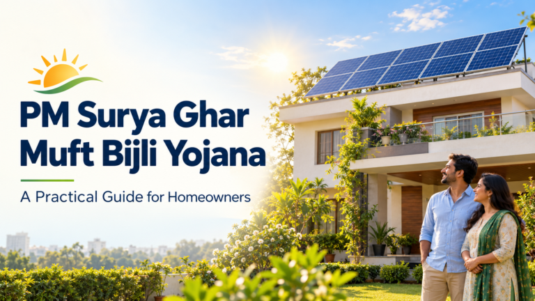 Pradhan Mantri Surya Ghar Muft Bijli Yojana: A Practical Guide for Homeowners
